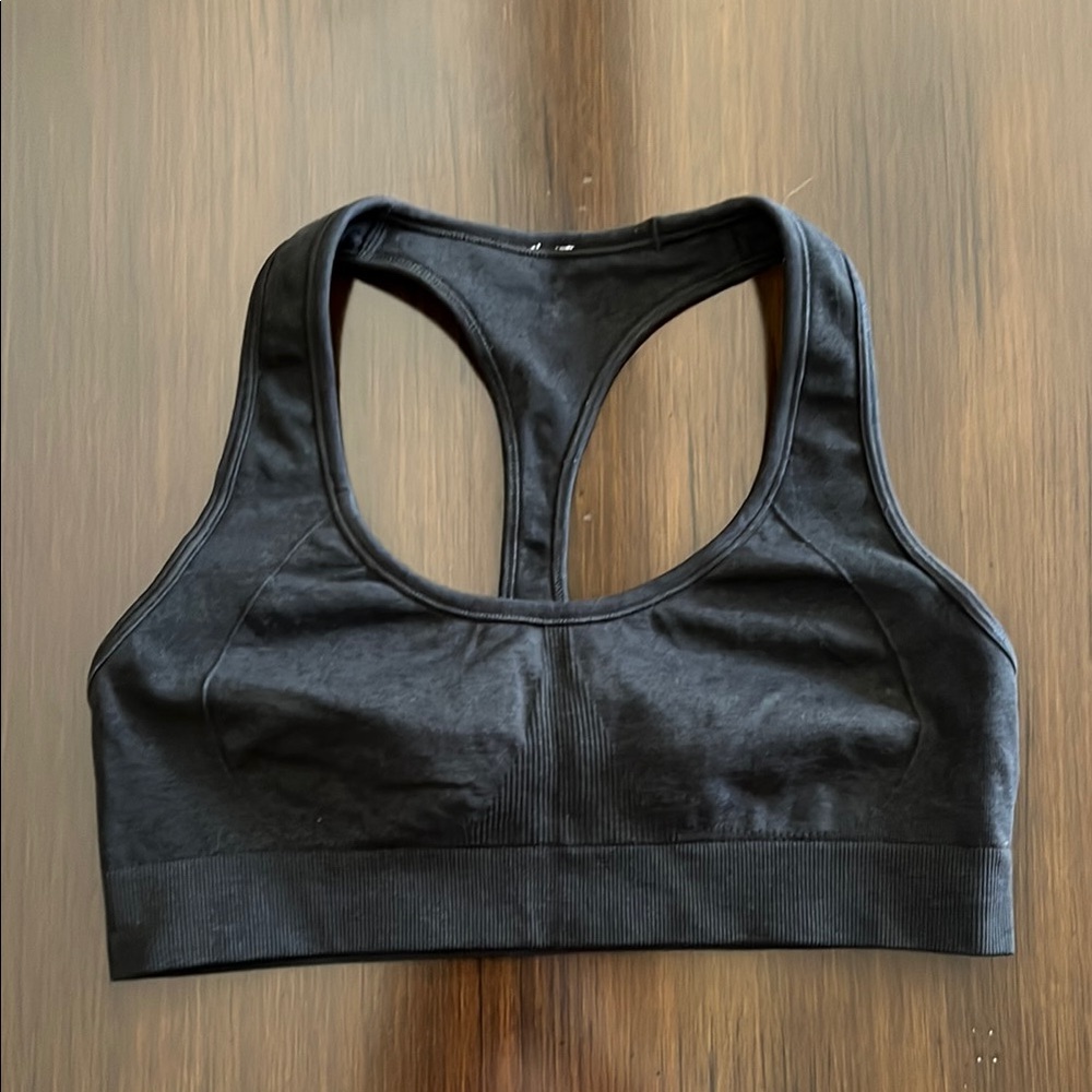 Lululemon Seamless Black Sports Bra